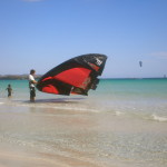 Kite surf   in San Teodoro